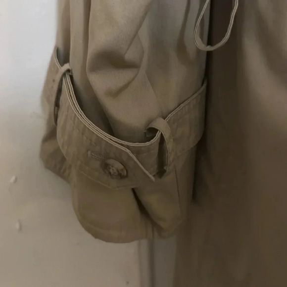 LONDON FOG Women’s Trench Coat 10 R No Belt - Picture 6 of 8